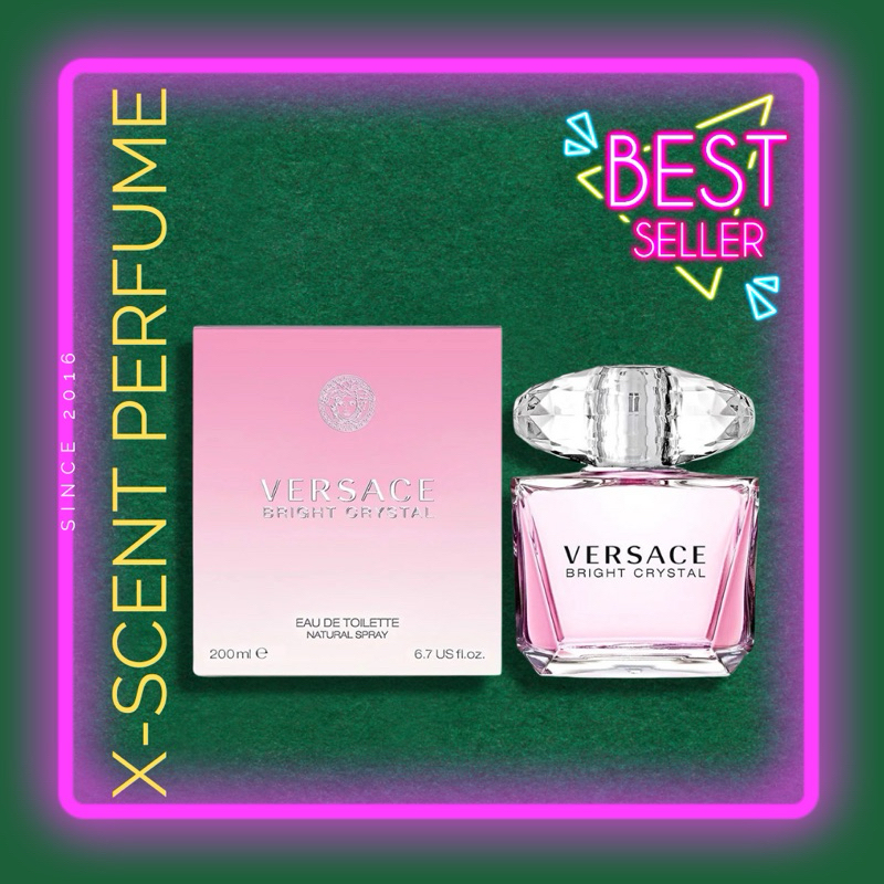 [200ml] Nước Hoa Nữ V.ersace Bright Crystal EDT