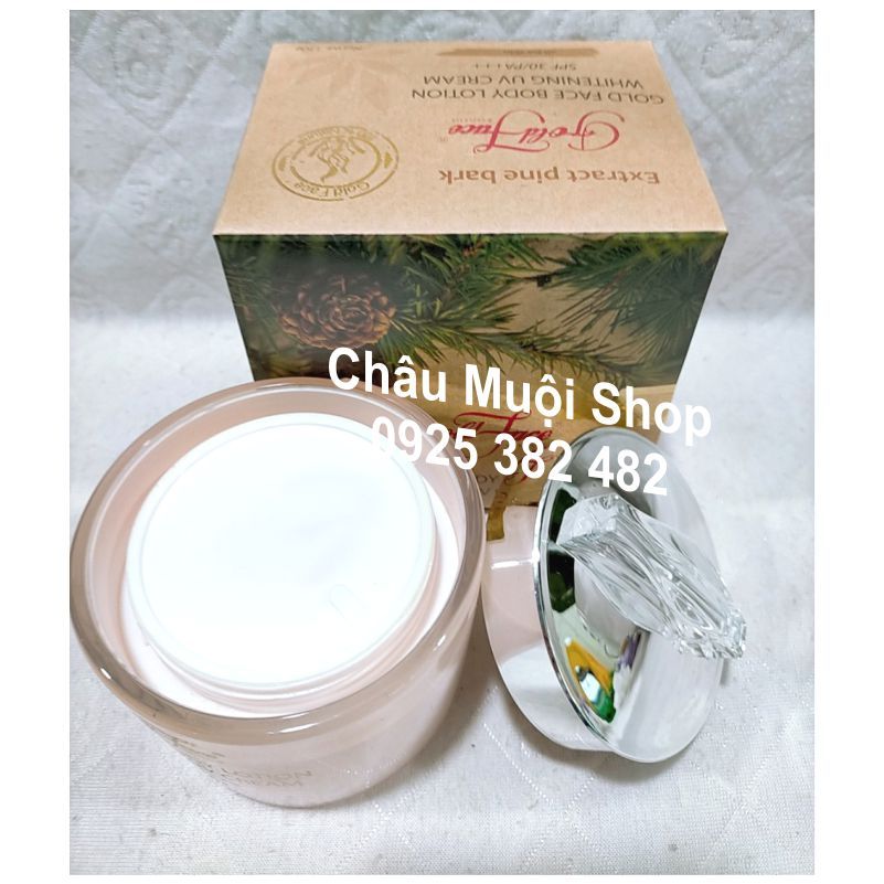 🌹KEM DƯỠNG DA TRẮNG DA TOÀN THÂN GOLD FACE BODY LOTION WHITENING UV CREAM