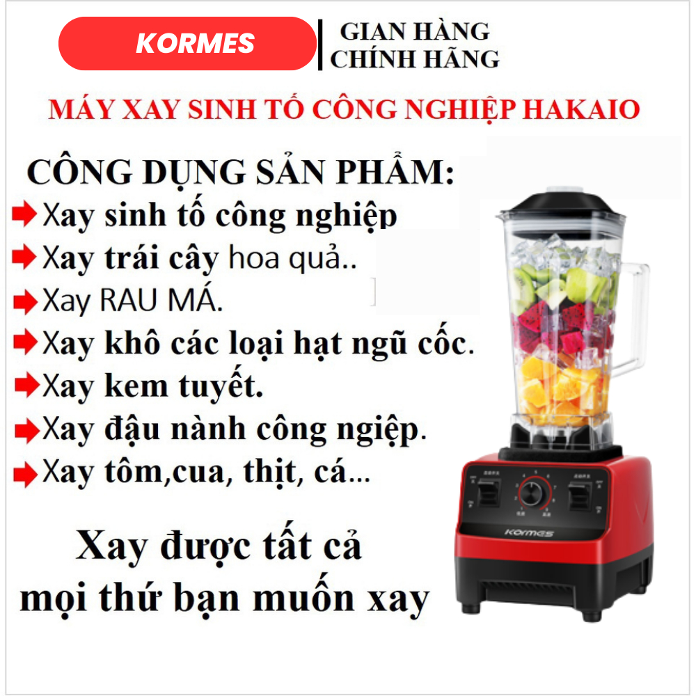 Máy xay sinh tố công nghiệp Camille shop