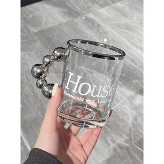 set cốc thuỷ tinh đánh răng kèm khay