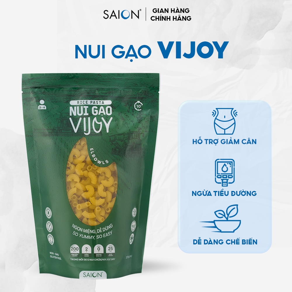 Nui gạo VIJOY Túi 227g