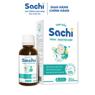 Tinh Dầu Tràm Khuynh Diệp Sachi Giúp Làm Ấm Cơ Thể, Đuổi Muỗi, Làm Dịu Các Vết Côn Trùng Cắn 30ml