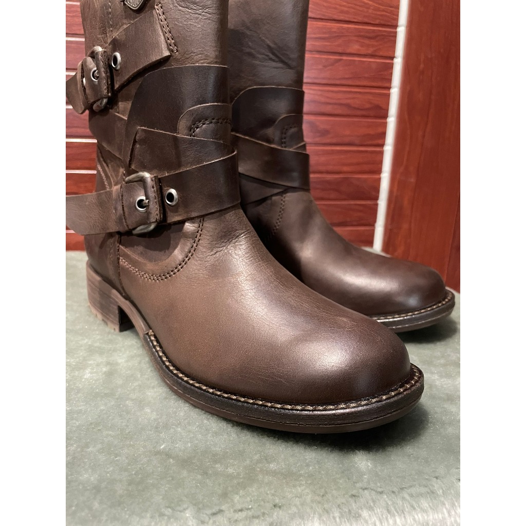Giày Da Boots 𝐇𝐚𝐫𝐥𝐞𝐲 𝐃𝐚𝐯𝐢𝐝𝐬𝐨𝐧 Unisex Cá Tính Chính Hãng 𝐔𝐒 | 𝐒𝐢𝐳𝐞 Phù Hợp Người Việt | 𝐋𝐈𝐌𝐈𝐓𝐄𝐃
