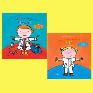 Sách - Combo Cuốn sách lớn rực rỡ về Bác sĩ - Y tá (Nhã Nam)