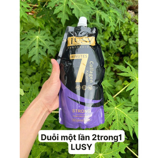 Duỗi 2in1 Lusy siêu dưỡng - bóng mượt mùi thơm 1000ml
