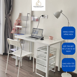 Bàn Làm Việc IKEA Chính Hãng Lắp Ráp Thông Minh Decor Phong Cách Hàn Quốc