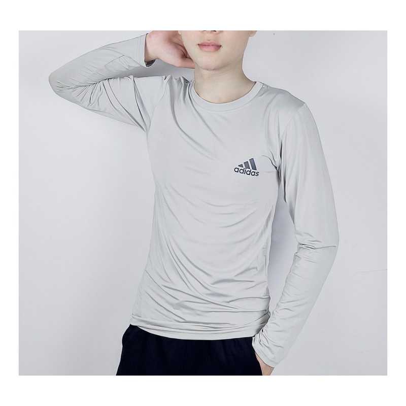 Áo Thể Thao DÀI TAY Giữ Nhiệt Nam,Áo giữ ấm, Áo tập gym, Chất vải thun lạnh co giãn 4 chiều vân 3D