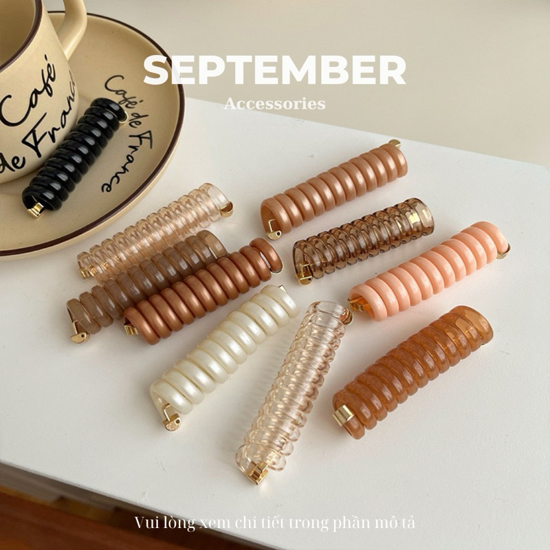 Dây Buộc Tóc Đuôi Ngựa Dạng Xoắn Phong Cách Nhật Bản- SEPTEMBER Accessories
