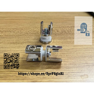 Kẹp kiếng chia tầng tủ / kệ kính 10mm