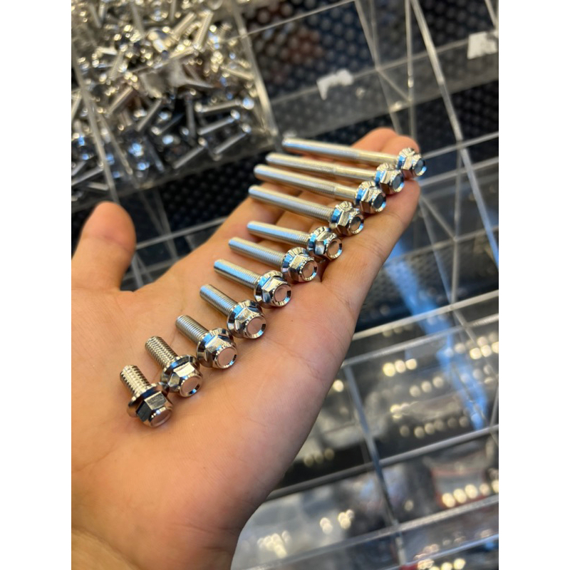 Ốc 6mm INOX304 V3 Mẫu Trụ kích thước từ 1cm đến 11cm