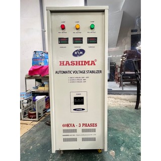 Ổn áp điện 1 pha 220v hashima dãi 90v- 250v 100% dây đồng bh 3 năm