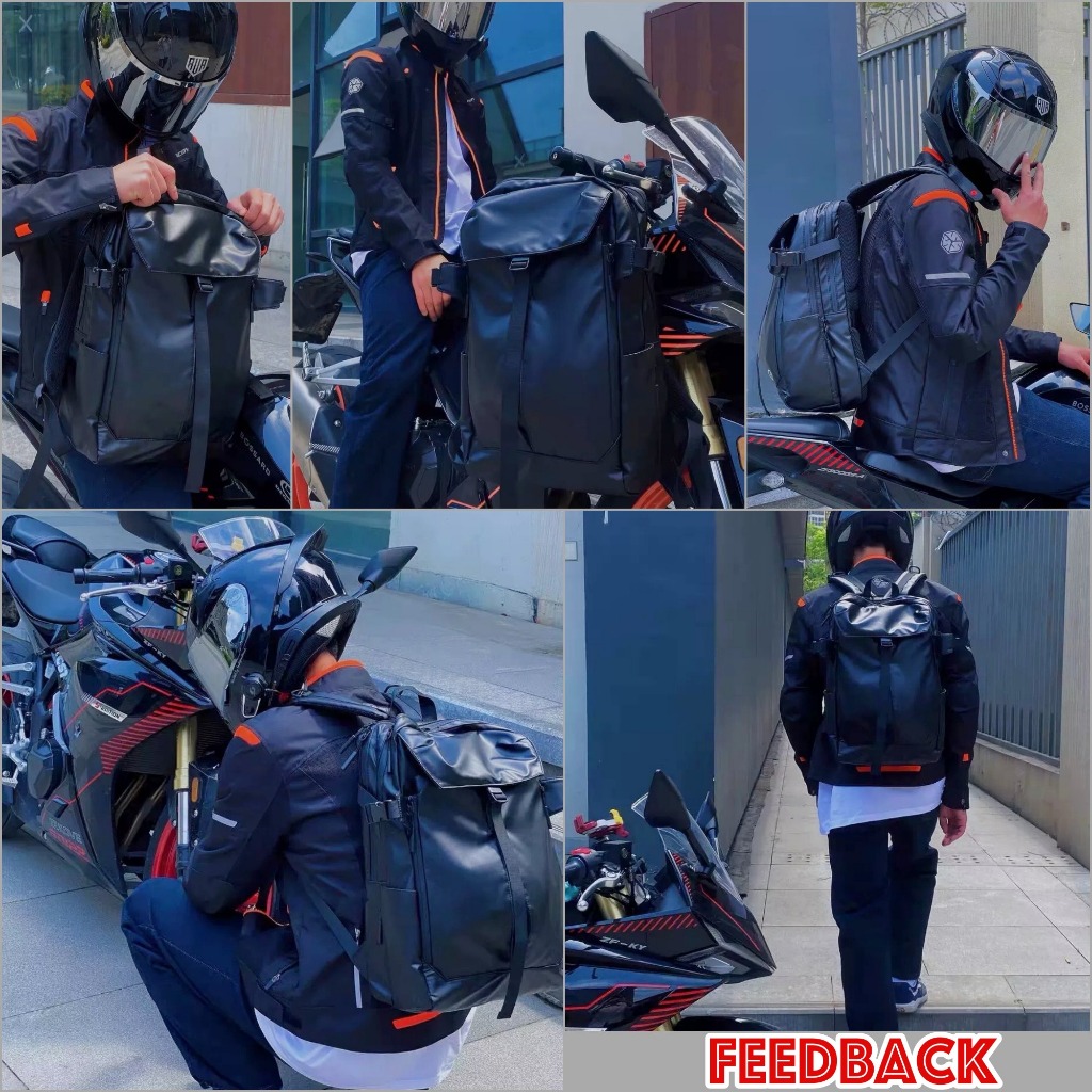 Balo đựng nón bảo hiểm DETOLO đựng laptop 14 15,6 inch balo kiểu dáng công sở thể thao balo đi làm cho nam nữ