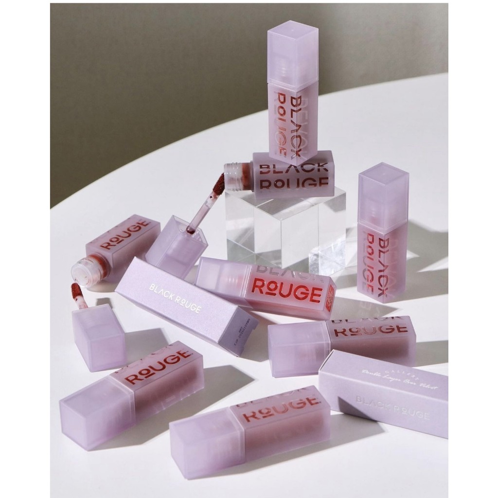 Son kem Black Rouge Double Layer Over Velvet Ver 2