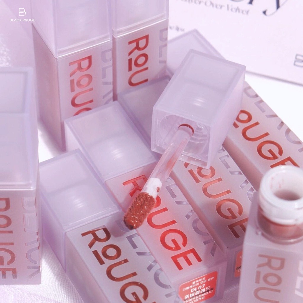 Son kem Black Rouge Double Layer Over Velvet Ver 2