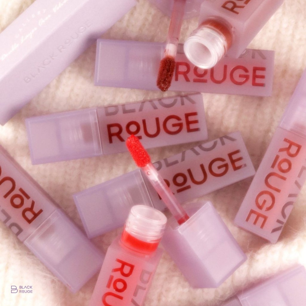 Son kem Black Rouge Double Layer Over Velvet Ver 2