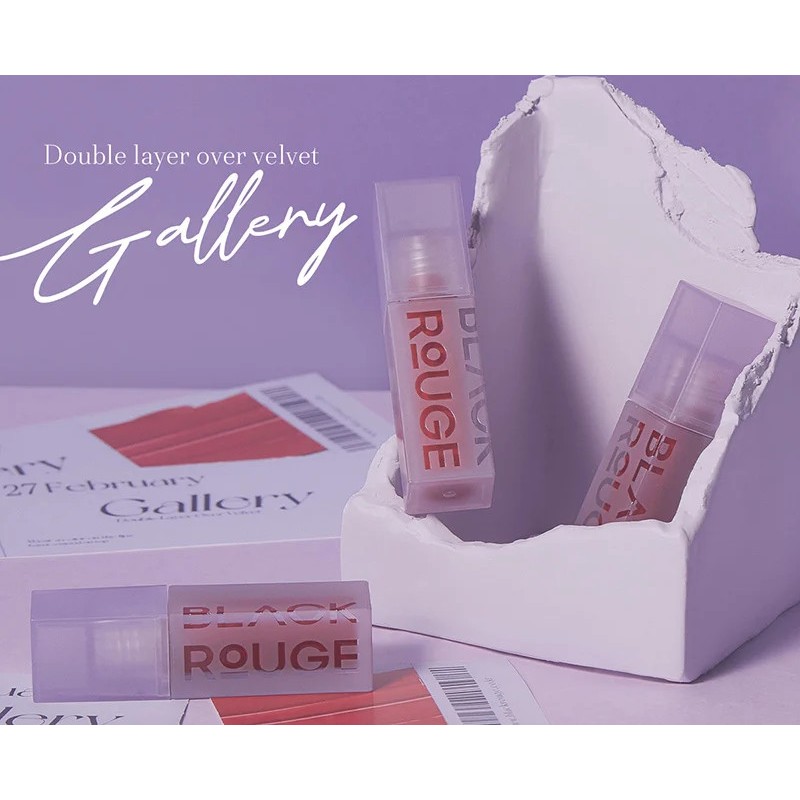 Son kem Black Rouge Double Layer Over Velvet Ver 2