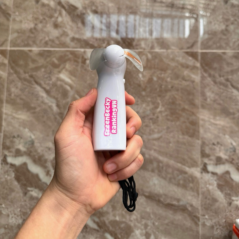 Quạt chữ led I Love You và theo yêu cầu