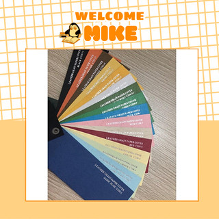 Bìa sần da trâu Grand các màu (Thếp 100 tờ DLG 230gsm) - MIKE STORE