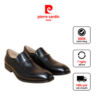 Giày tây nam Pierre Cardin chất liệu da bò thật cao cấp, thiết kế khóa sang trọng, đế cao su - 771