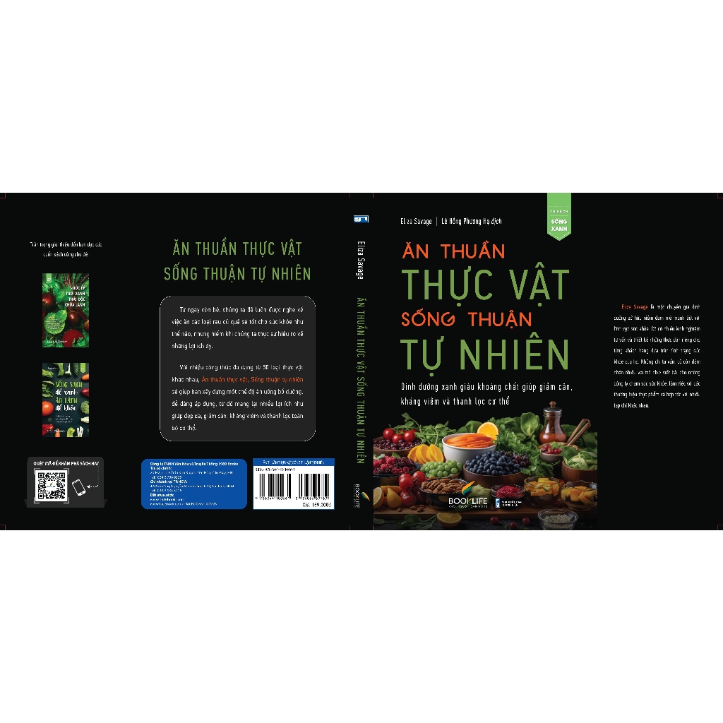 Sách - Ăn Thuần Thực Vật, Sống Thuận Tự Nhiên