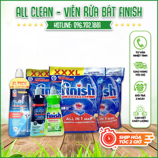 Gel rửa chén bát 💥 hàng loại 1 💥 finish all in max nhập khẩu đức “deep clean” sạch gấp 5 lần
