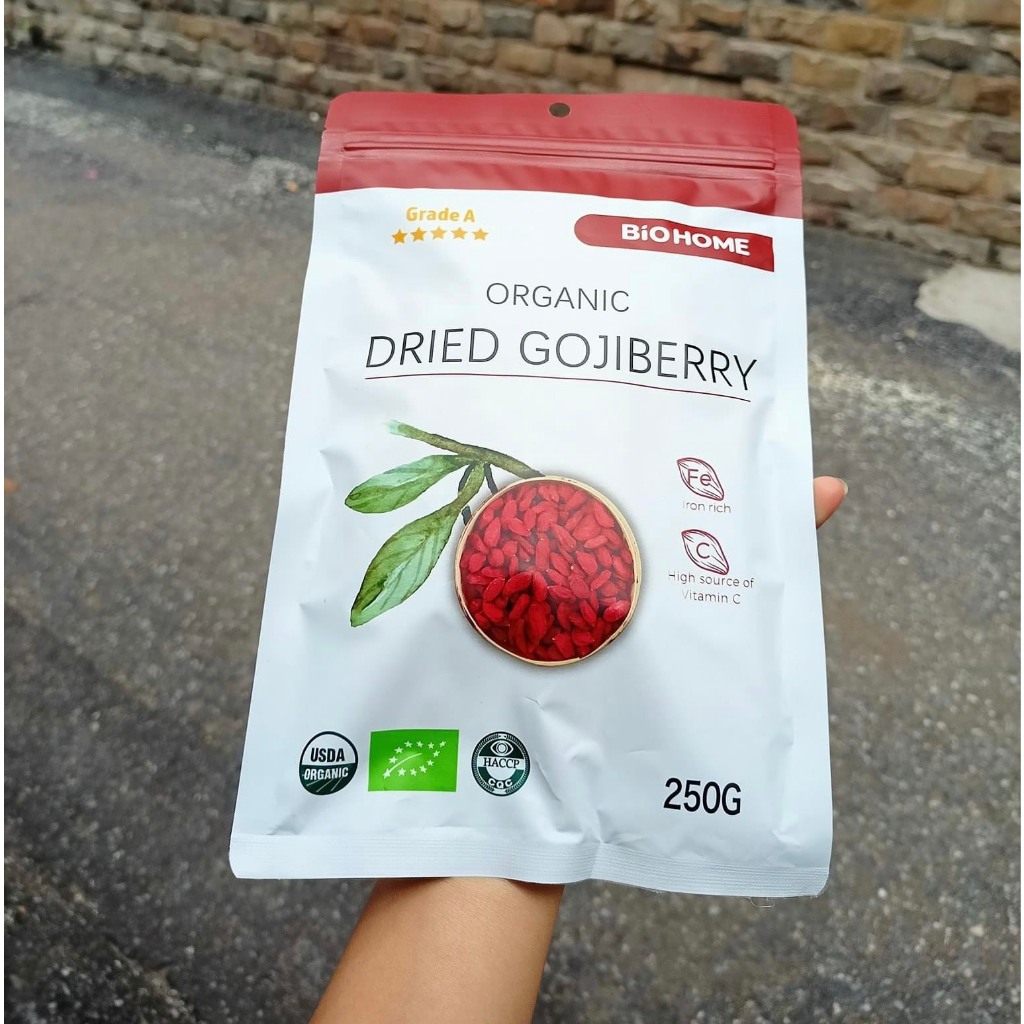 Kỷ tử hữu cơ Biohome 100g - 250g