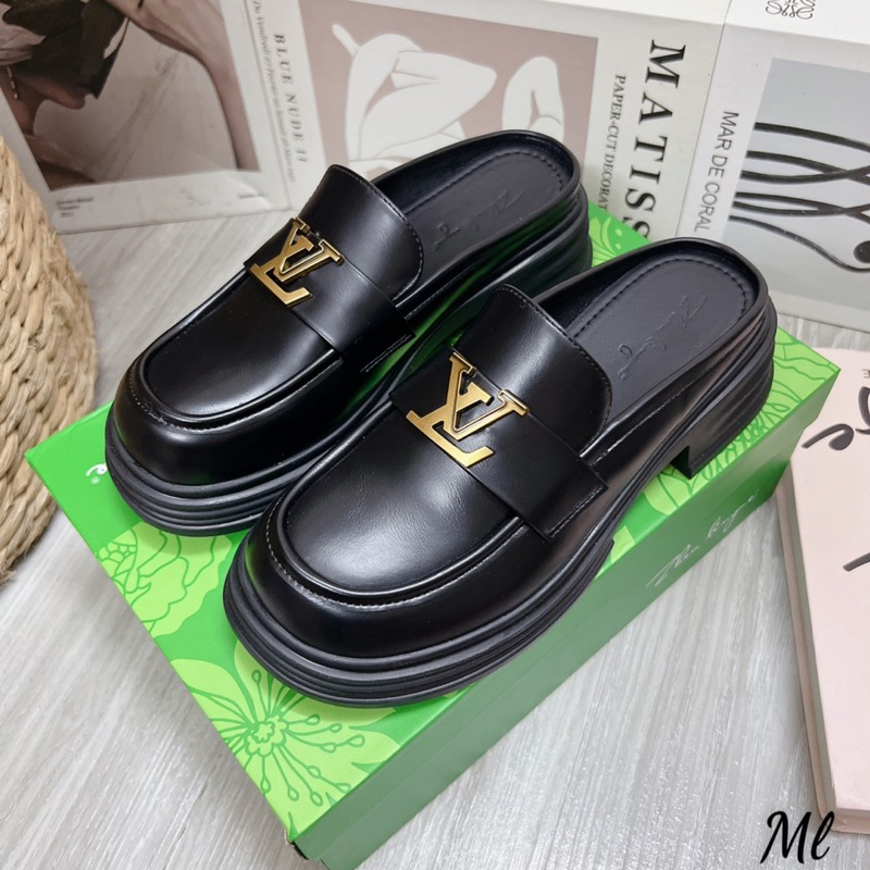 Sục LV Da Mờ Đế 4cm Fullbox - CERIHOUSE