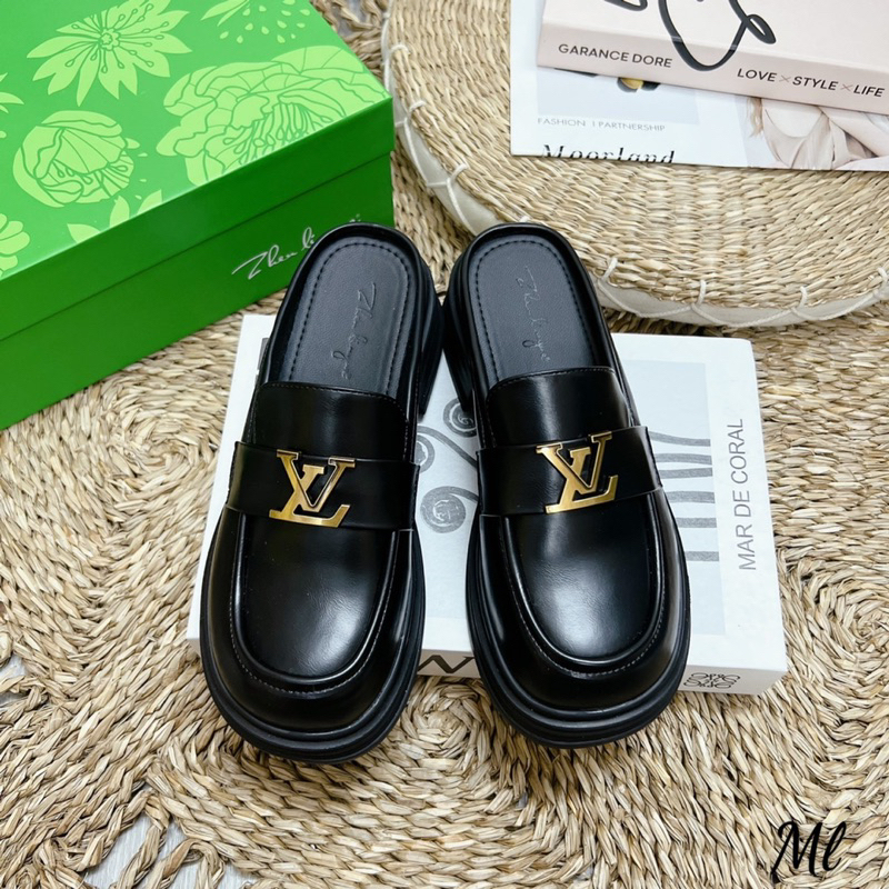 Sục LV Da Mờ Đế 4cm Fullbox - CERIHOUSE