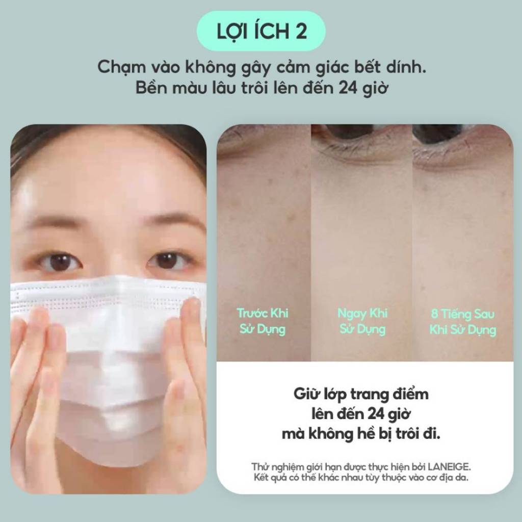 Phấn Nước Laneige Cho Lớp Nền Mịn Lì 24H Hasaki Sản Phẩm Chính Hãng