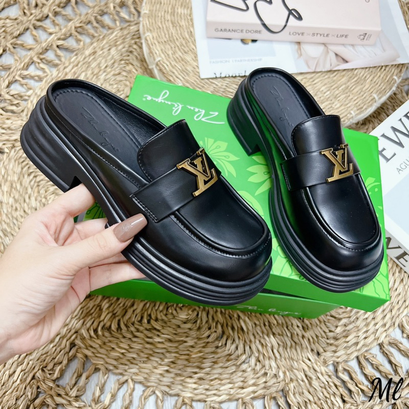 Sục LV Da Mờ Đế 4cm Fullbox - CERIHOUSE