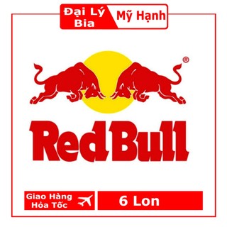 Lốc 6 lon 250ml bò húc redbull thái lan