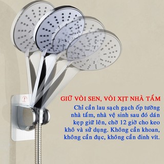 Giá treo vòi hoa sen, treo vòi xịt vệ sinh