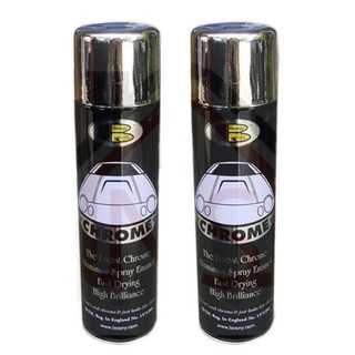 Sơn xịt xi màu inox chrome bosny