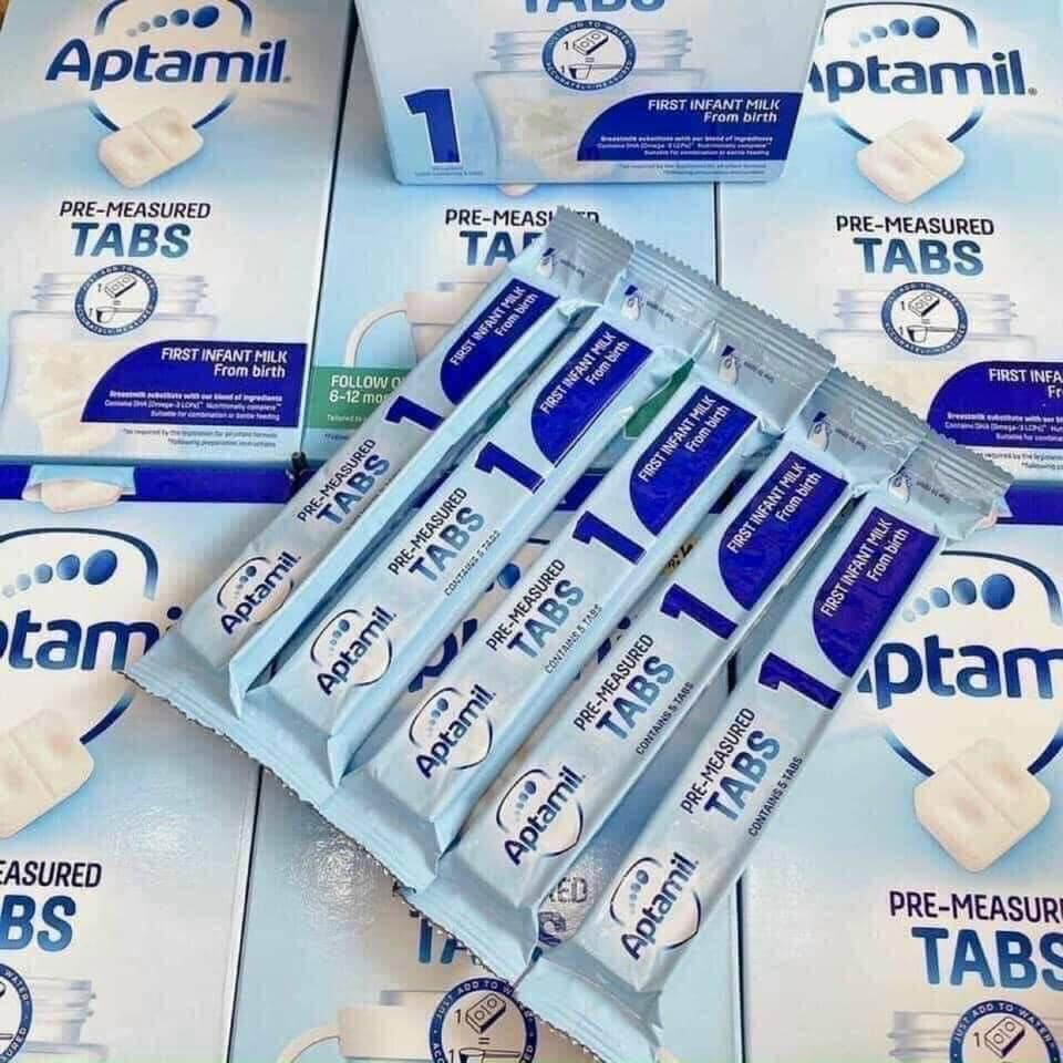 Sữa Aptamil UK số 1 Dạng Thanh 23G Cho Bé 0- 6 Tháng