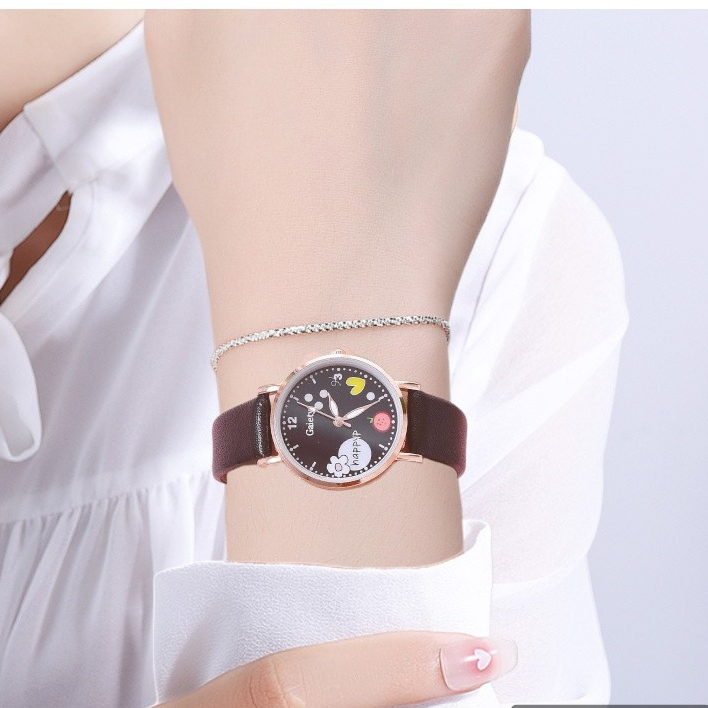 Đồng Hồ Hoạt Hình Gấu Dễ Thương Cho Bạn Gái DH11