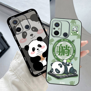 ốp lưng xiaomi redmi 12c in hình gấu trúc panda cute