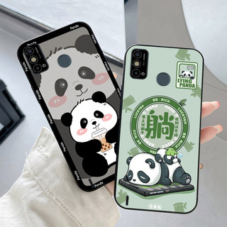 ốp lưng tecno spark 6 go in hình gấu trúc panda cute
