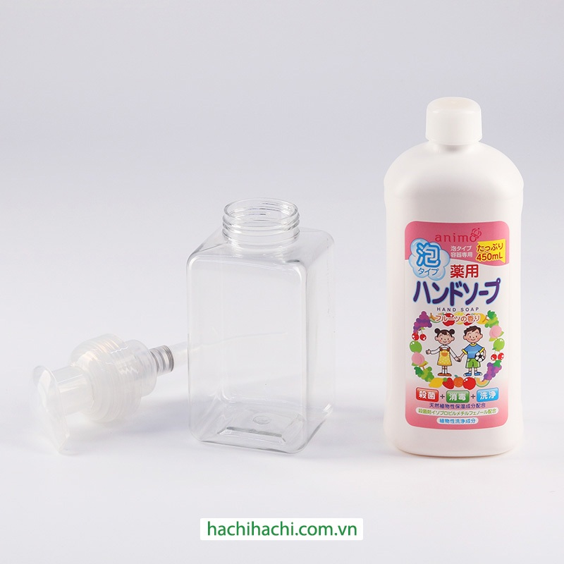 Bọt rửa tay Hương trái cây kháng khuẩn Animo 450ml - Hachi Hachi Japan Shop