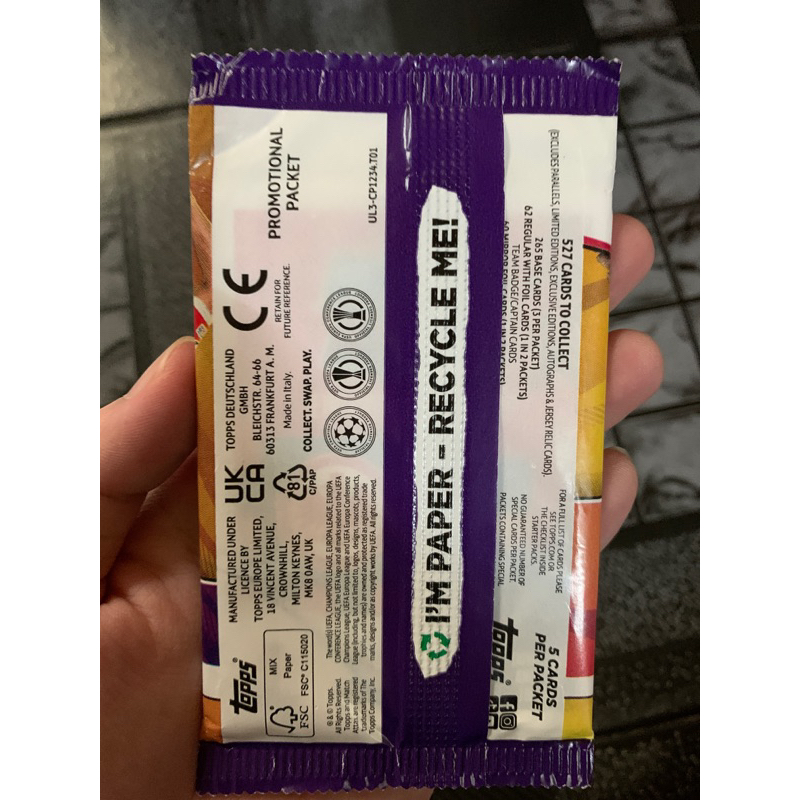 GÓI THẺ CẦU THỦ MATCH ATTAX 23/24