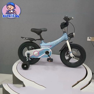 Xe đạp trẻ em Qntule có đèn Xe đạp cho bé nam kiểu dáng thể thao vành đúc phanh đĩa Size 14/16/18inh