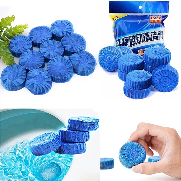 Viên thả bồn cầu - Viên làm sạch bồn cầu, khử mùi hôi cho bồn cầu mùi thư thái thơm tho