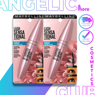(AUTH)Mascara Làm Cong Mi Và Dày Mi Maybelline Lash Sensational Waterproof.