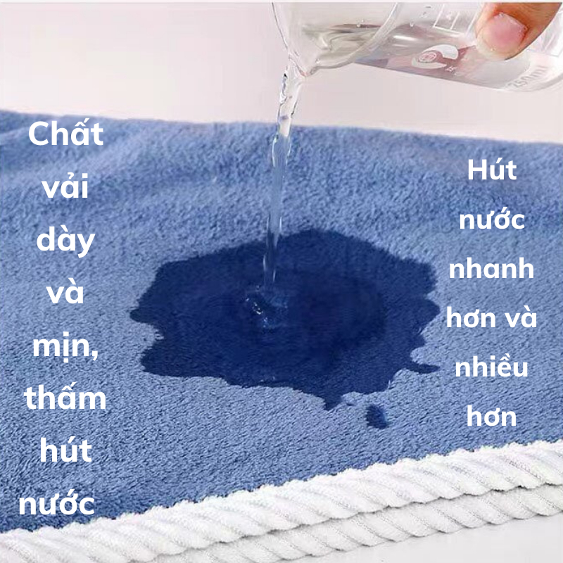 Khăn Quấn Tóc Nami Lau Tóc Nhanh Khô Loại Dày Siêu Thấm