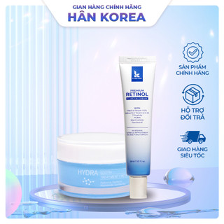 Combo Kem dưỡng ẩm cấp nước + Kem dưỡng tế bào gốc PDRN Retinol K Lady care giúp trẻ hoá da, căng bóng da
