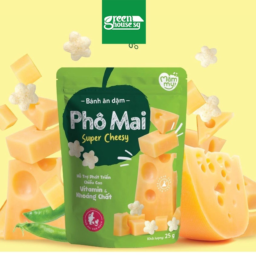 Bánh ăn dặm Mămmy giàu chất xơ, vitamin và khoáng chất, hình que ngắn - 25 gram