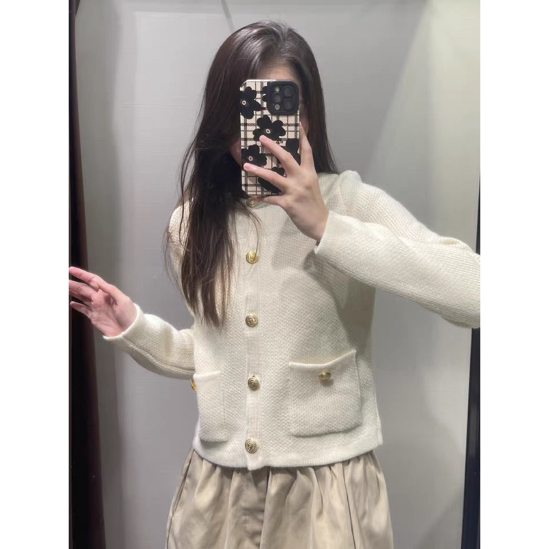 Áo khoác cardigan len