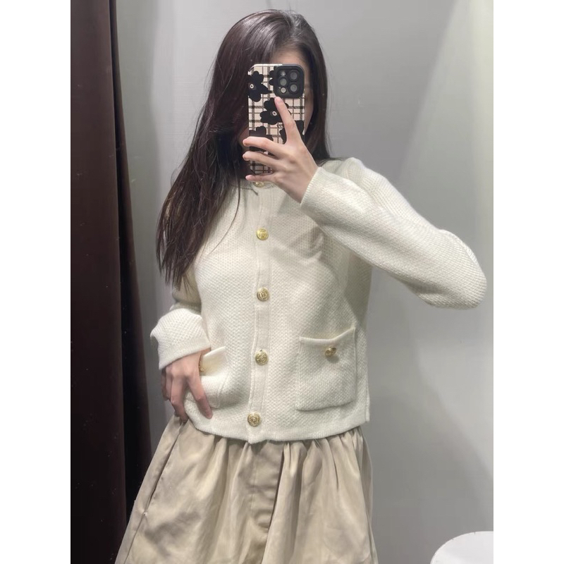 Áo khoác cardigan len