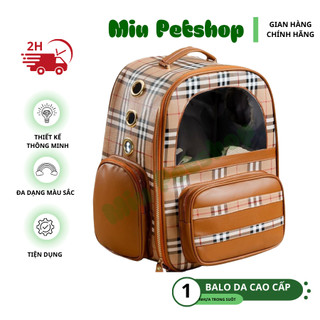 Balo cho mèo, Balo vận chuyển thú cưng, Balo phi hành gia vận chuyển chó mèo trong suốt nhiều màu