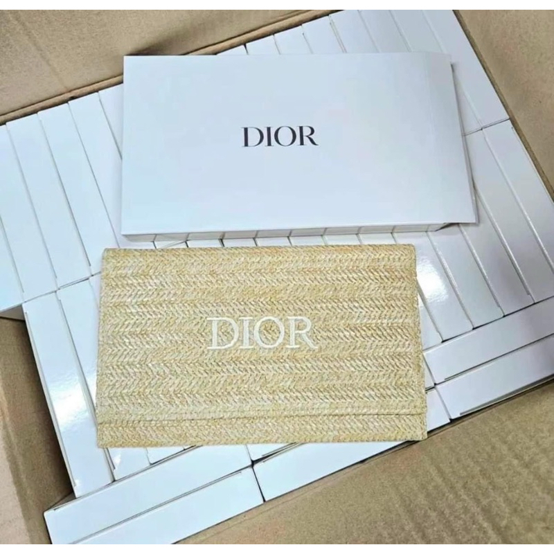 DIOR Raffia Cluth _ Túi Cói Gift unbox