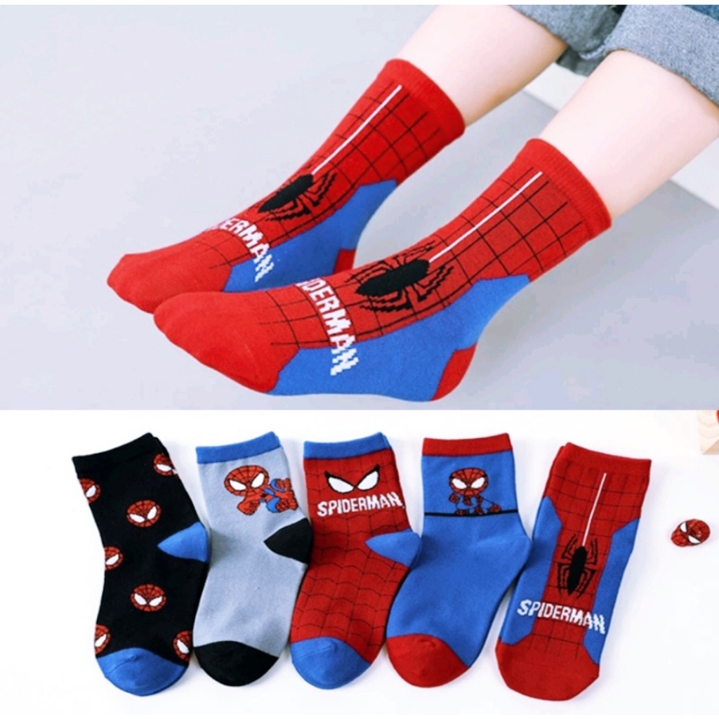 SET 5 ĐÔI TẤT NGƯỜI NHỆN CHO BÉ